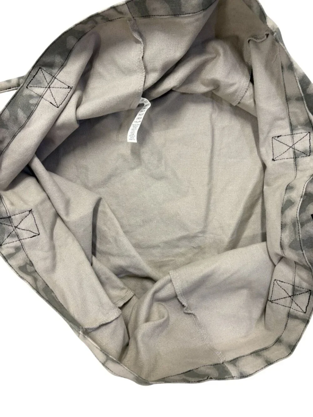 ALO Yoga Iconic Shopper Tote in Grey Tie Dye